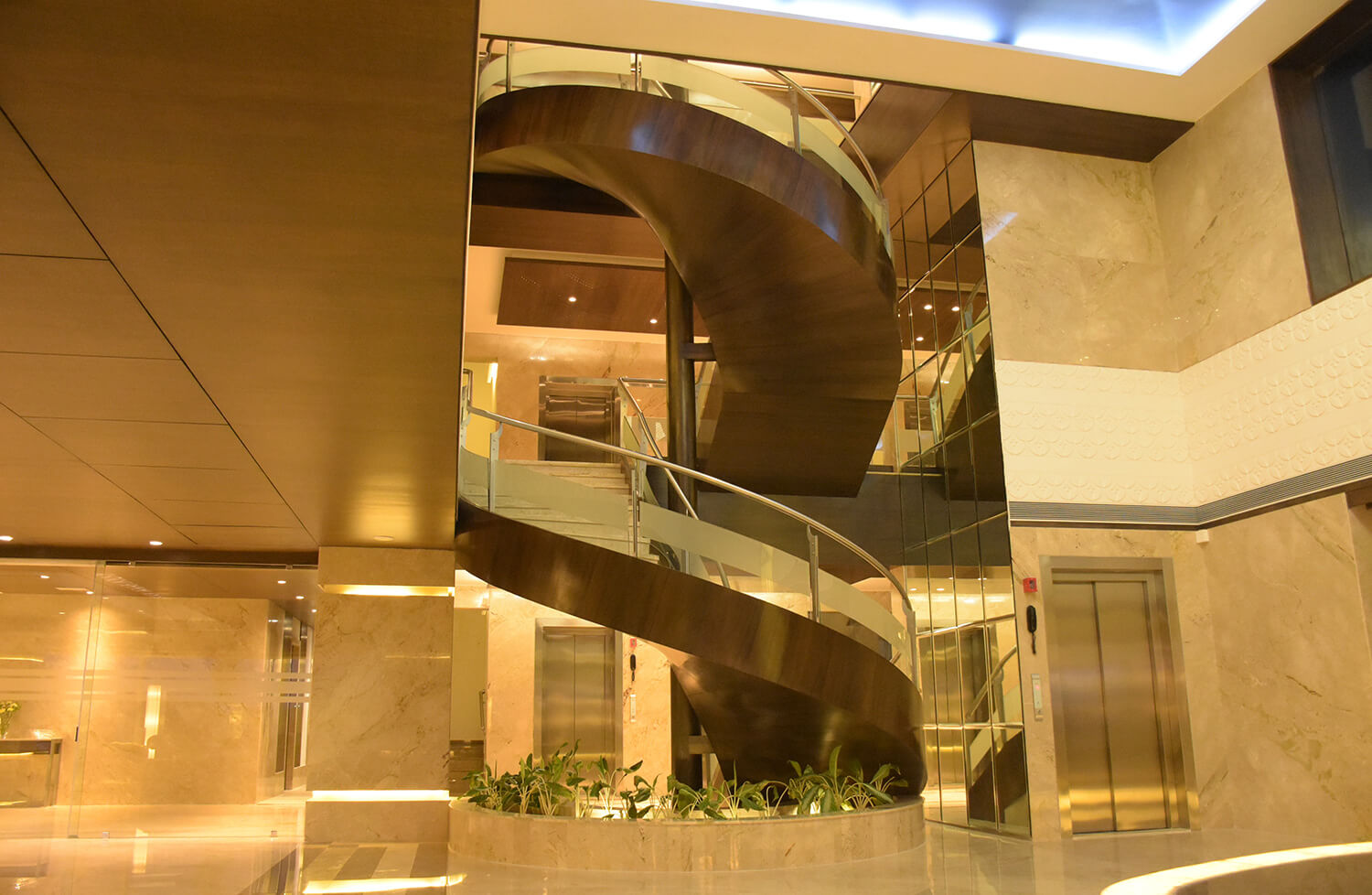 Double Height Lobby