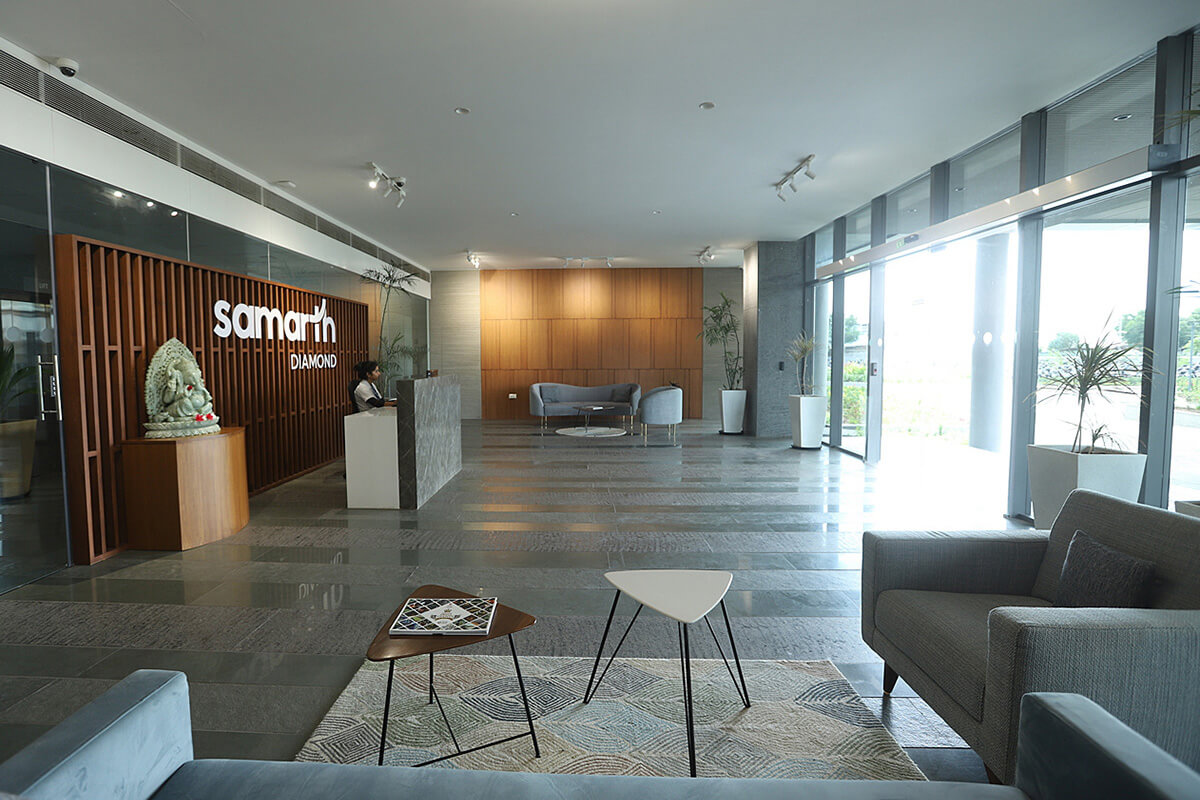 Corporate Interior of Samarth Diamond