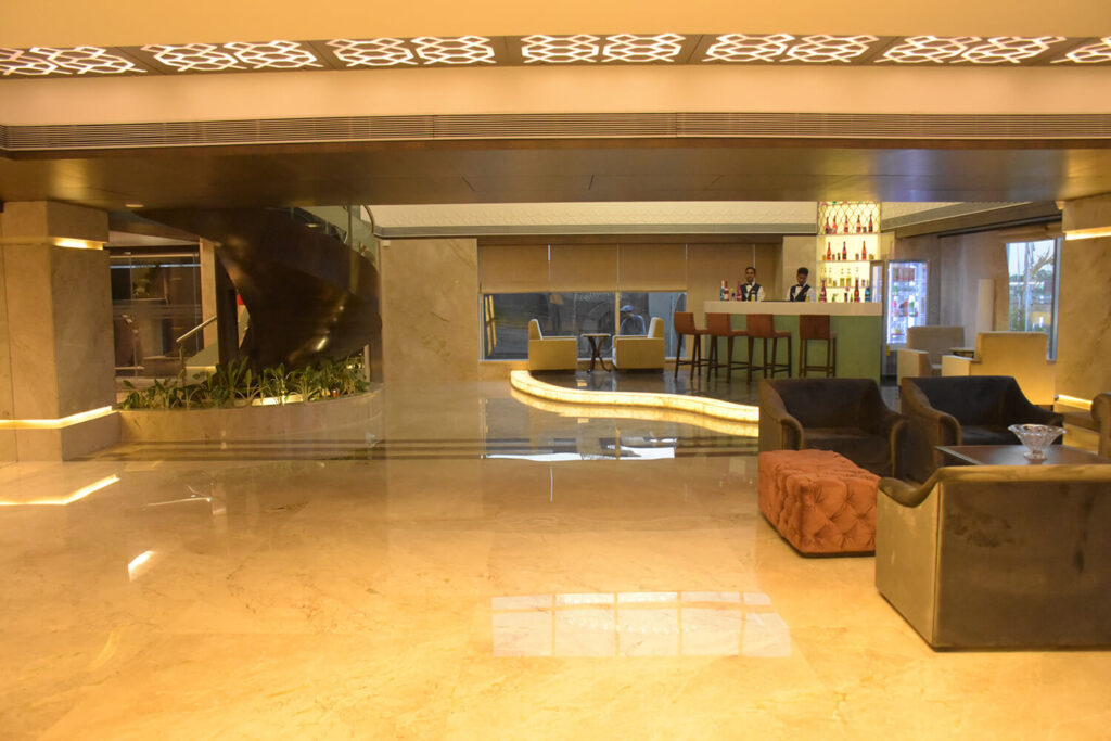 Double Height Lobby