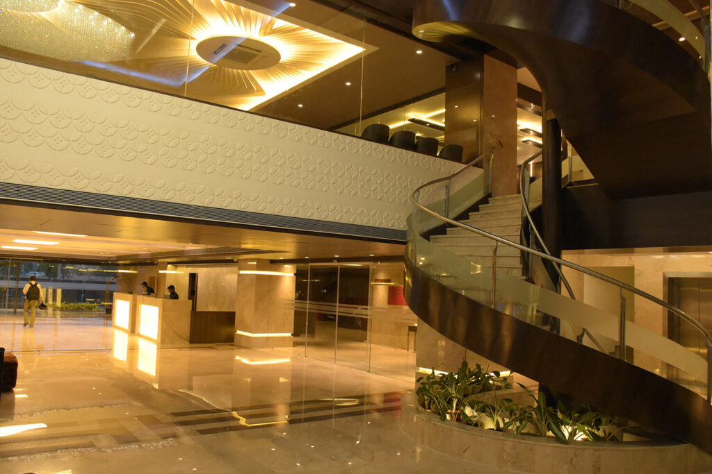Double Height Lobby
