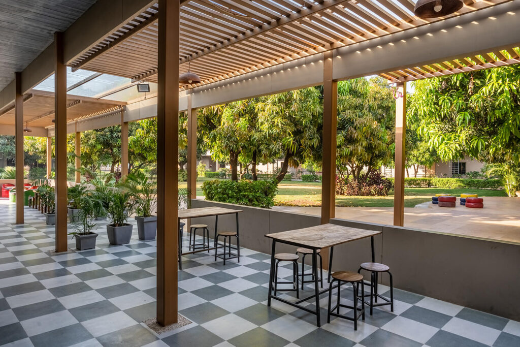 Modern Cafe at Mango Resort