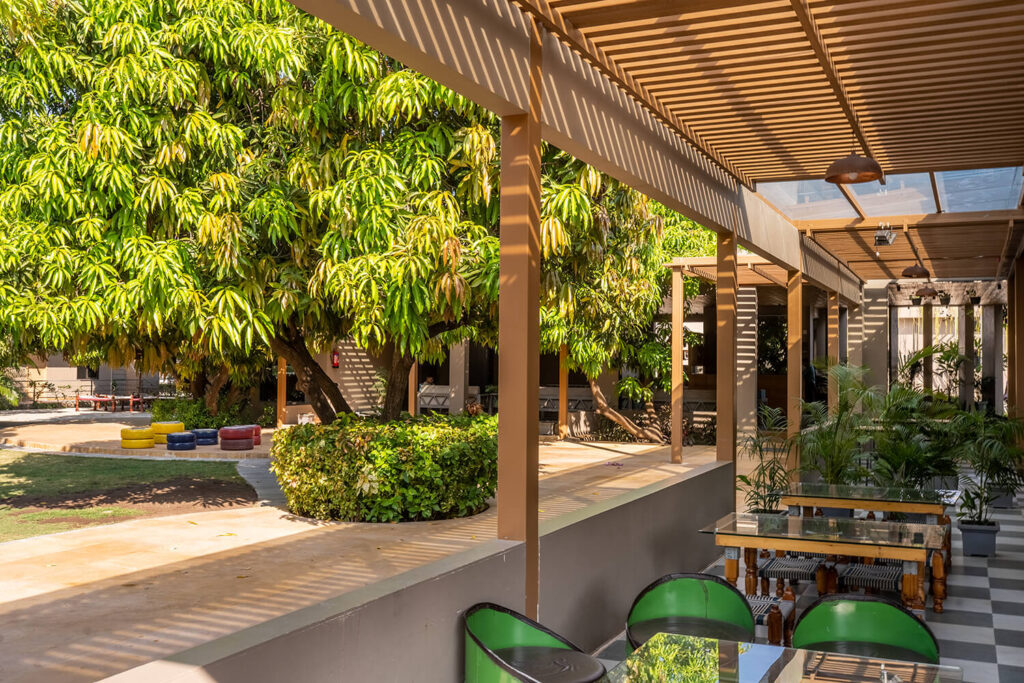 Modern Cafe at Mango Resort