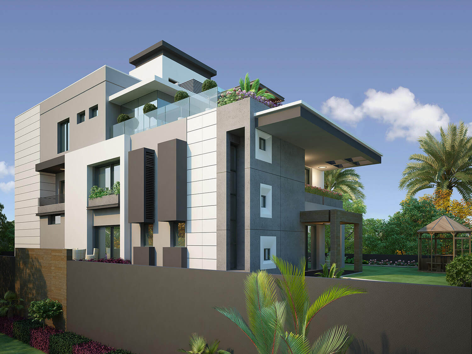 Modern Architecture Bunglow